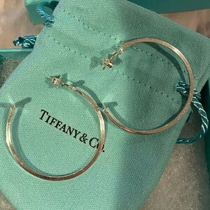 Tiffany hoop earrings
